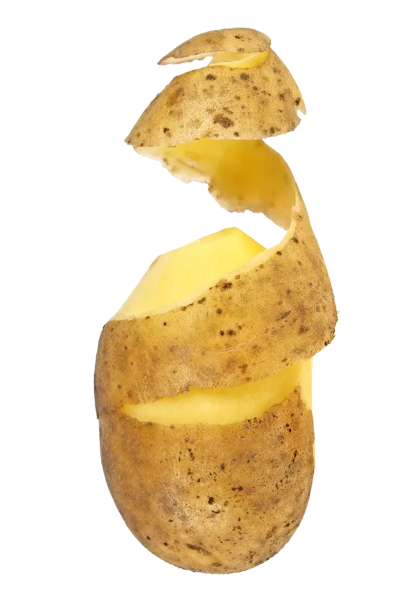 πατατα ξεφλουδισμενη